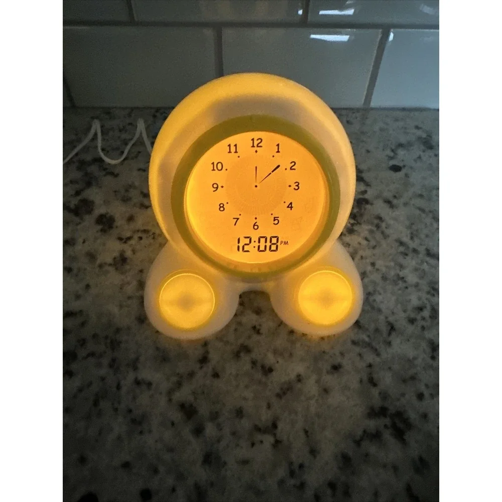 Onaroo Teach Me Time TMT081-US Talking ALARM CLOCK & Nightlight. WORKS GREAT!!
